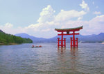 Torii at Itsukushima Shrine