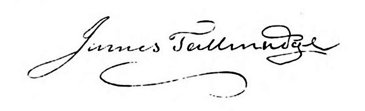 ملف:James Tallmadge signature.jpg
