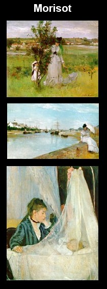 Paintings by Berthe Morisot
