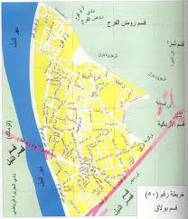 خريطة حي بولاق