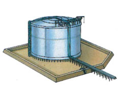 خزان لحفظ الغاظ الطبيعي ذو سقف ثابت.jpg