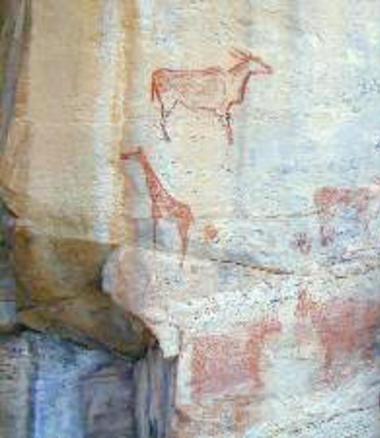 ملف:Tsodilo rock paintings 1.jpg