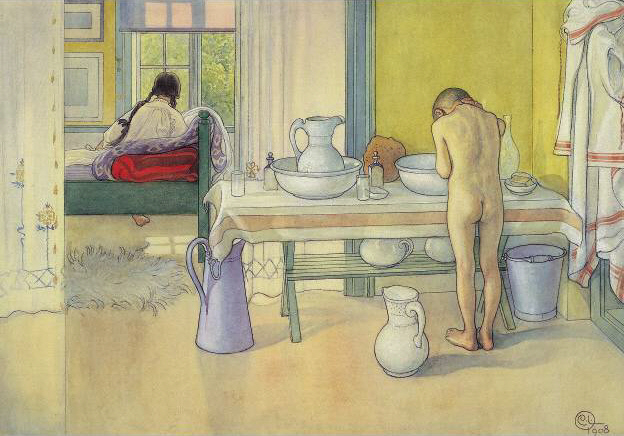 ملف:Carl Larsson Summer Morning 1908.jpg