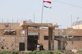 قوات كردية في القامشلي، أبريل 2021.