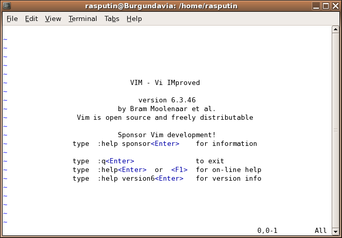 254px-Vim splash screen.png