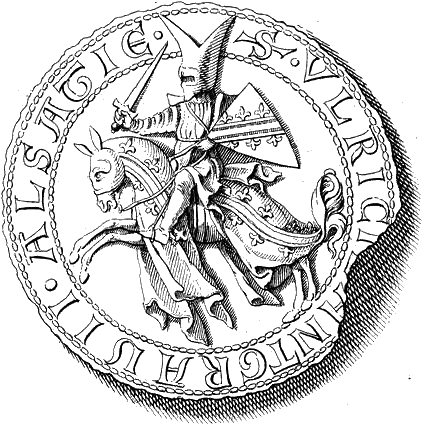 ملف:Sceau Basse Alsace 1308 (1).png