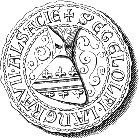 ملف:Sceau Basse Alsace 1308 (2).png