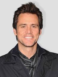A headshot of Jim Carrey at the premiere of Yes Man in 2008