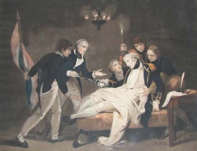 ملف:Death of Captain Alexander Hood 1798.jpg