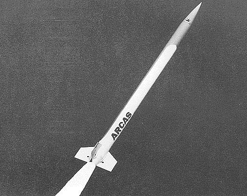 ملف:Arcas rocket.jpg
