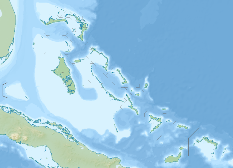 ملف:Relief map of Bahamas.png