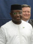 Julius Maada Bio White House delegation 2018 (cropped).jpg