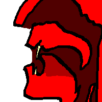 فم ناطق صوت أسناني