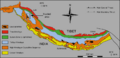 Tectonic map of the Himalaya, modified after Le Fort & Cronin (1988). Red is Transhimalaya. Green is Indus-Yarlung suture zone, north of which lies Lhasa terrane, follow by Bangong-Nujiang Suture Zone and then Qiangtang terrane.