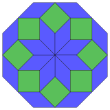 8-gon rhombic dissection-size2.svg