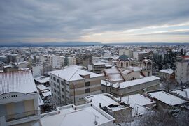 The town at winter