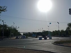 الطريق الرئيسي في جاناوزن.