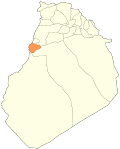 Location of Boussemghoun within El Bayadh Province