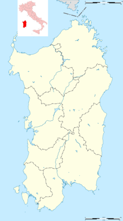 Cagliari is located in سردينيا