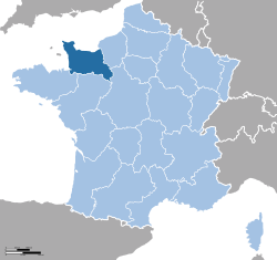 Rimex-France location Lower Normandy.svg