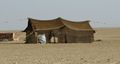 A Bedouin tent