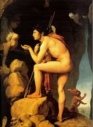 Ingres, Oedipus and the Sphinx, 1808, 1827