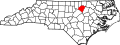 State map highlighting Franklin County