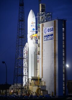 JWST and Ariane 5 Rollout