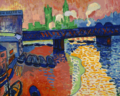 أندريه درين, Charing Cross Bridge, London, 1906, National Gallery of Art, Washington, DC.