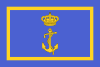 Flag of the minister of the Regia Marina.svg