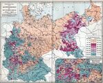 Distribution of Protestants and Catholics in Imperial Germany