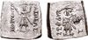 KINGS of BAKTRIA. Agathokles. Circa 185-170 BC. AR Drachm (3.22 gm, 12h). Bilingual series. BASILEWS AGAQOKLEOUS with Indian god Balarama-Samkarshana.jpg