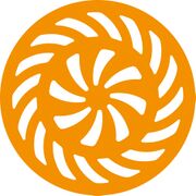 The emblem of the Peoples Art Centre in Yerevan