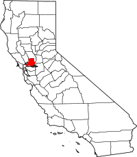 Location in the state of California