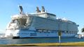 Oasis of the Seas inbound to Port Everglades, Florida, at the end of her 14-day delivery voyage from Finland.