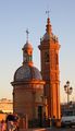 The Chapel of El Carmen, next to the Triana bridge.
