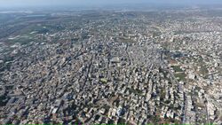 صور جوية لطولكرم عام 2020.