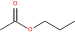 Propylethanoate.svg