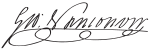 George Vancouver Signature.svg