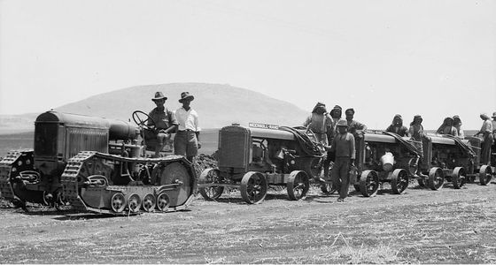 خط الأنابيب في جبل طابور، فلسطين