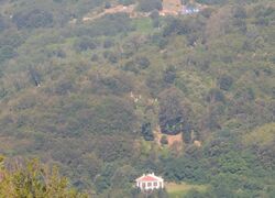 Albanian language school and police station in Svirce