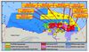 خريطة مناطق امتياز الغاز الطبيعي في مصر.JPG