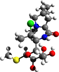 Clindamycin 3d structure.png