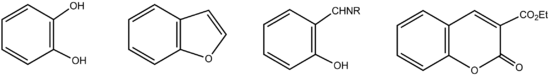 Figure. Illustrative compounds derived from salicylaldehyde.