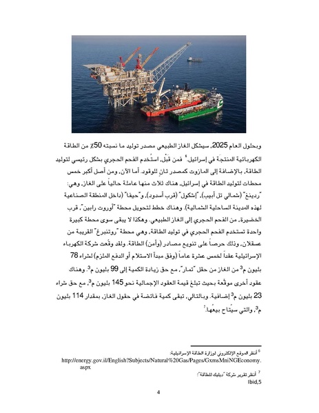 ملف:تصدير الغاز الطبيعي خيارات إسرائيل وقبرص ومشاريع التعاون بينهما، سايمون هندرسون.pdf