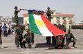 Peshmarga during a graduation ceremony