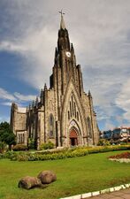 Church of Our Lady of Lourdes, Canela, Brazil: 1953–1987