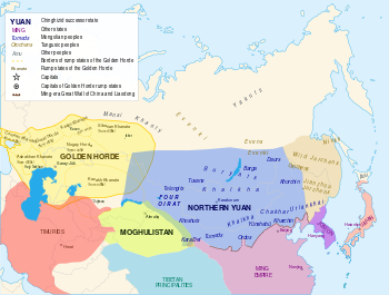 The Northern Yuan in the 15th century