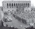 قصر السيف عام 1944 باحتفالية منح الحكومة البريطانية الشيخ أحمد الجابر الصباح وسام نجمة الهند لرتبة الفارس.