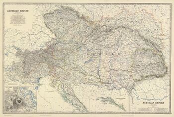 The Austrian Empire at its greatest extent (1850s)